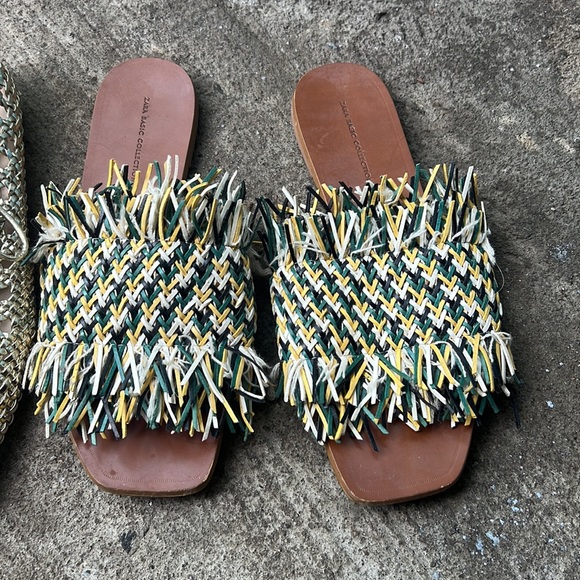 Zara 2 Pair of flats Size 7.5/38 - Picture 2 of 7